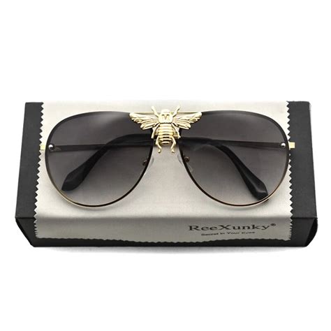 gucci sunglasses metal|gucci sunglasses bumblebee.